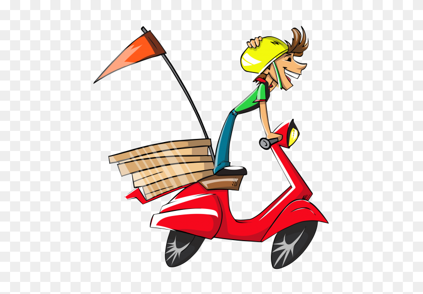 500x524 Delivery Boy Vector Png Transparent Image - Delivery PNG