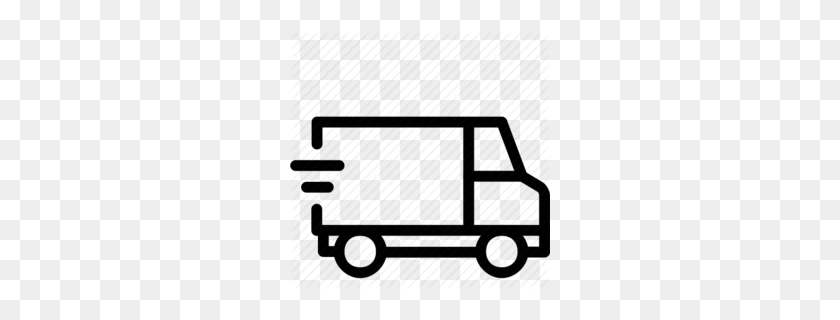 260x260 Delivery Clipart - Moving Van Clipart