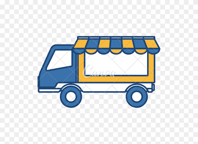 550x550 Delivery Clipart Commercial Vehicle - Delivery Clipart