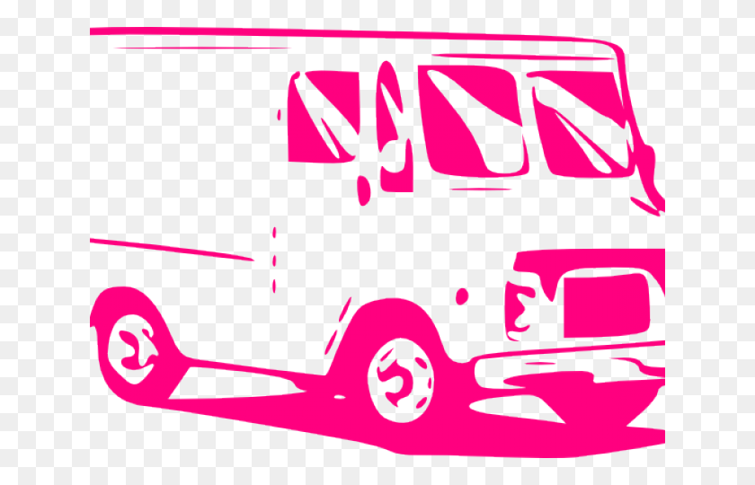 640x480 Delivery Clipart Pink Truck - Delivery Truck Clipart