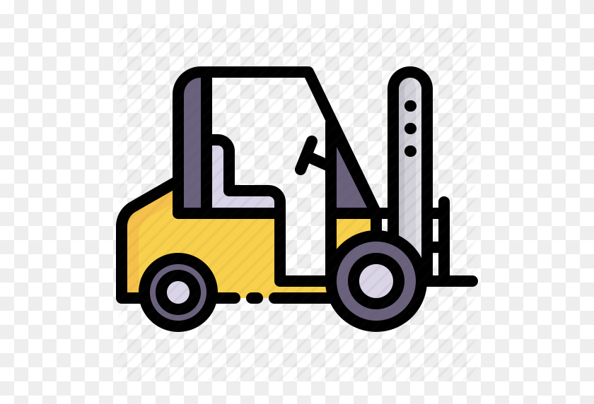 Delivery, Forklift, Loader, Logistics, Shipping, Vehicle - Forklift PNG ...