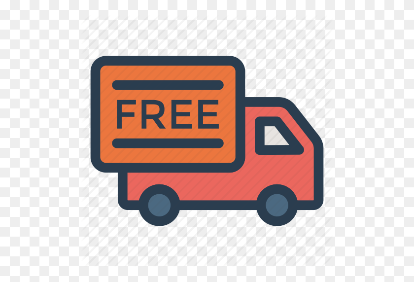 512x512 Delivery, Free, Freeshipping, Sale, Shipping, Truck, Van Icon - Free Shipping PNG