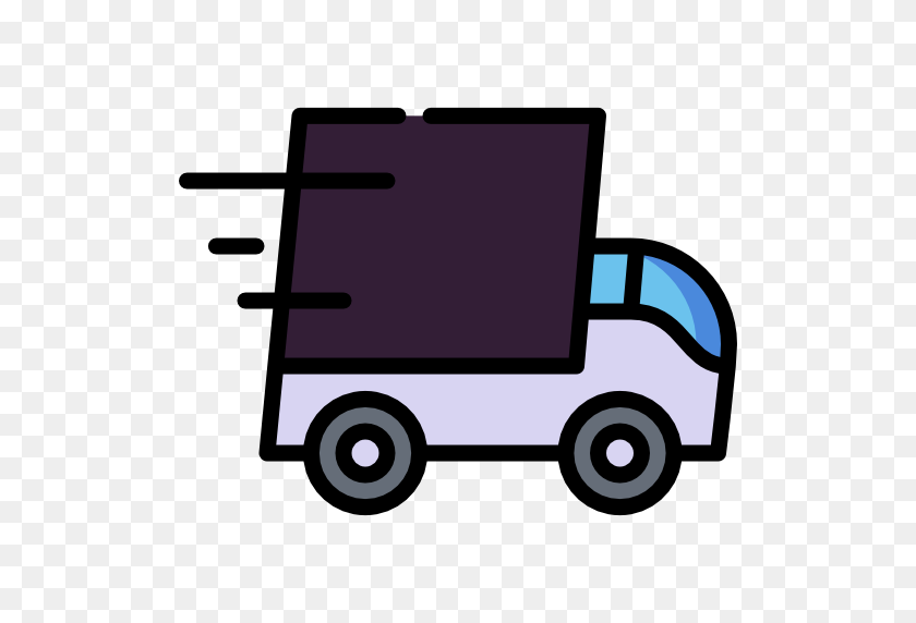 512x512 Delivery Truck Icare Repair - Delivery Truck PNG