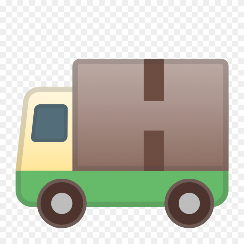 1024x1024 Delivery Truck Icon Noto Emoji Travel Places Iconset Google - Delivery Truck PNG