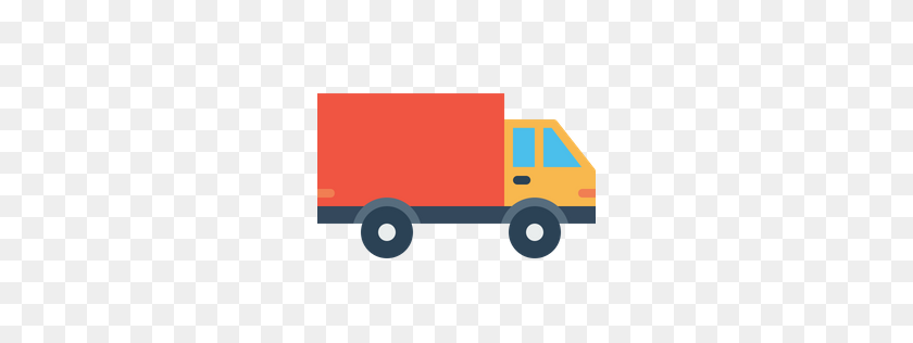 256x256 Delivery Truck Icons - Logistics Clipart