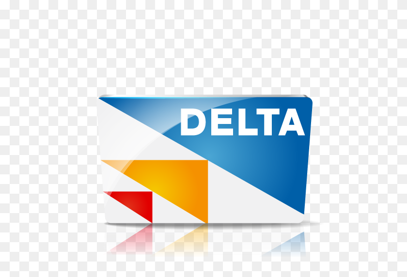 512x512 Delta, Credit, Card Icon Free Of Credit Card Icons - Credit Card Logos PNG