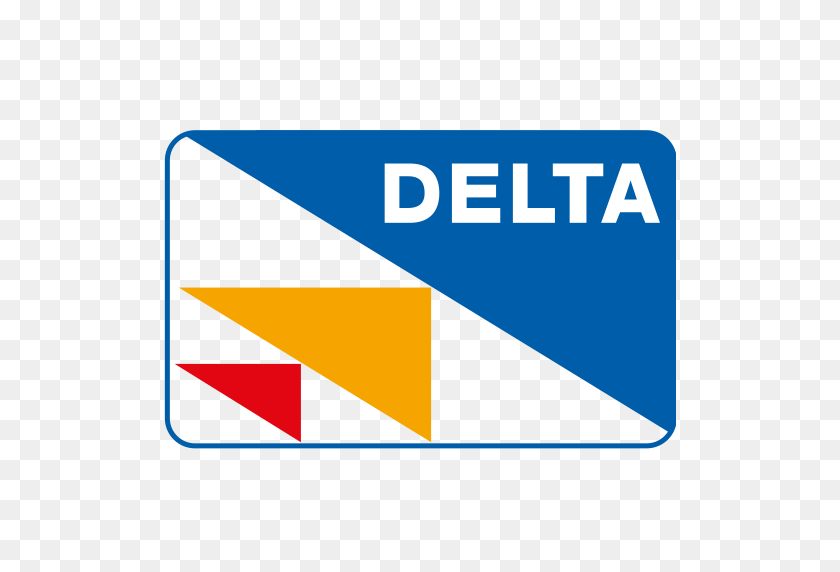 512x512 Delta Flat Icon - Delta PNG