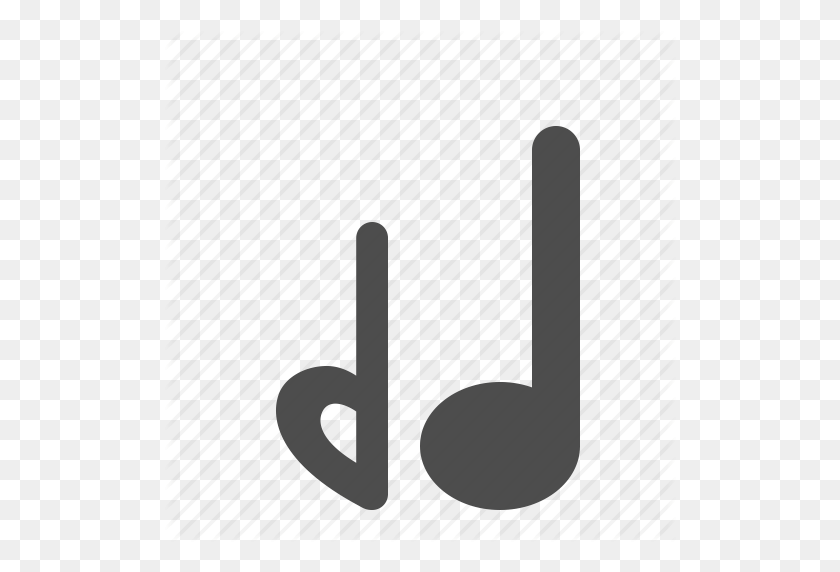 512x512 Demiflat, Música, Nota Musical, Notas Musicales, Musical, Nota, Notas - Partitura Png