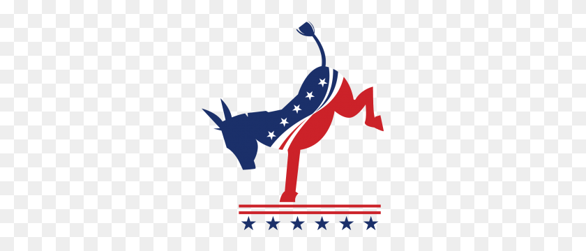261x300 Democratic Caucus Set For March - Democrat Donkey Clipart
