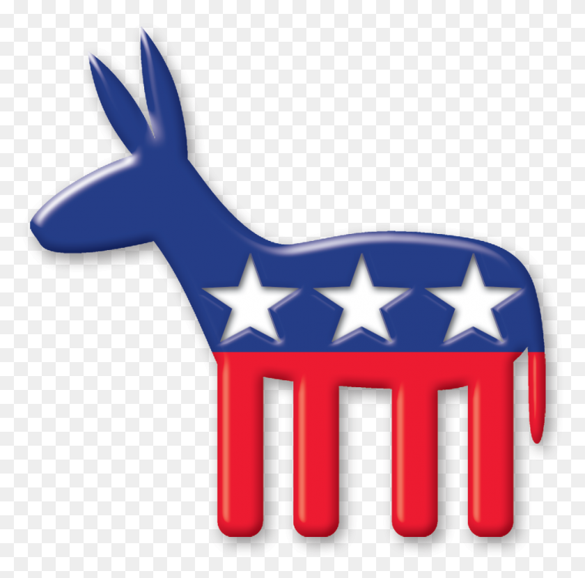 943x931 Democratic Donkey - Redneck PNG