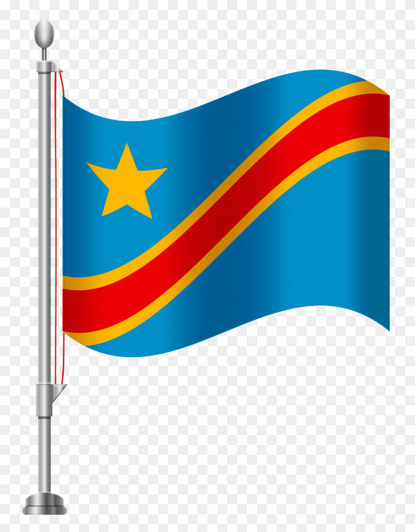 6141x8000 Bandera De La República Democrática Del Congo Png