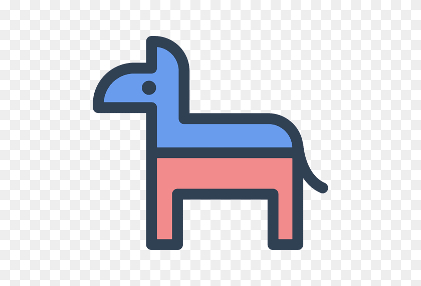 512x512 Democrats Donkey - Democrat Donkey Clipart