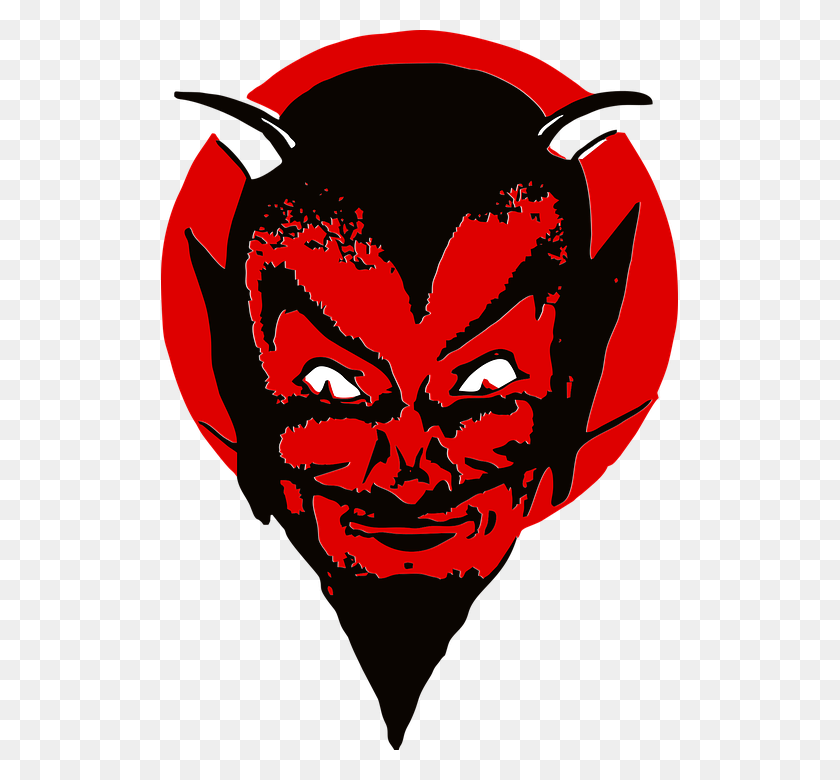 517x720 Demon Clipart Evil Man - Bad Guy Clipart