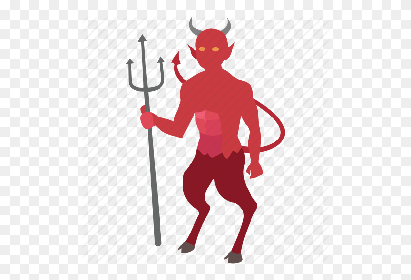 512x512 Demon, Devil, Diablo, Hell, Lucifer, Satan, Shaitan Icon - Satan PNG