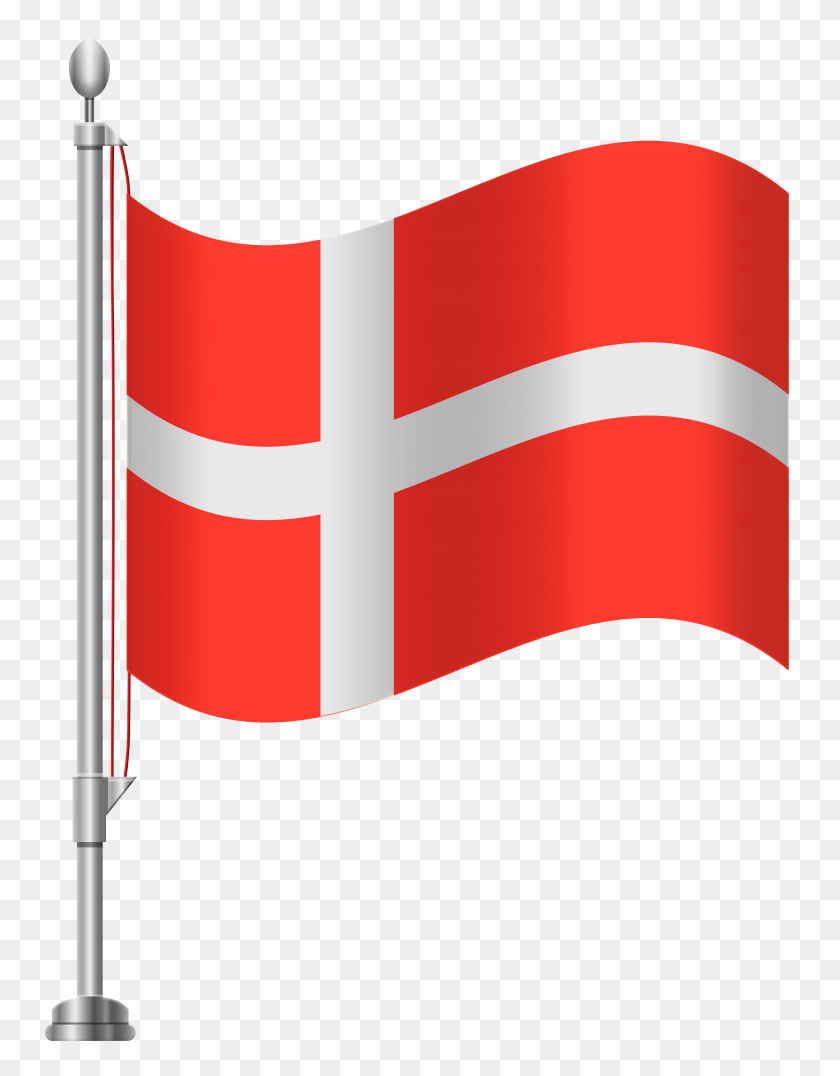 6141x8000 Png Флаг Дании Клипарт