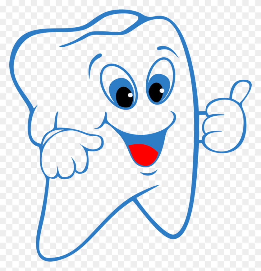 876x911 Стоматологический Клипарт Strong Tooth Dentist Winging - Strong Clipart