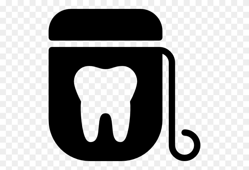 512x512 Hilo Dental - Clipart De Hilo Dental