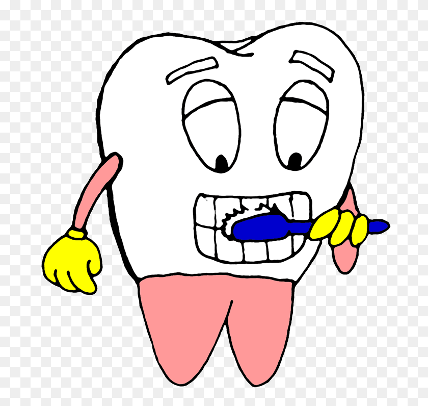 700x736 Imágenes Prediseñadas De La Diversión De La Salud Dental - Imágenes Prediseñadas De Dentista