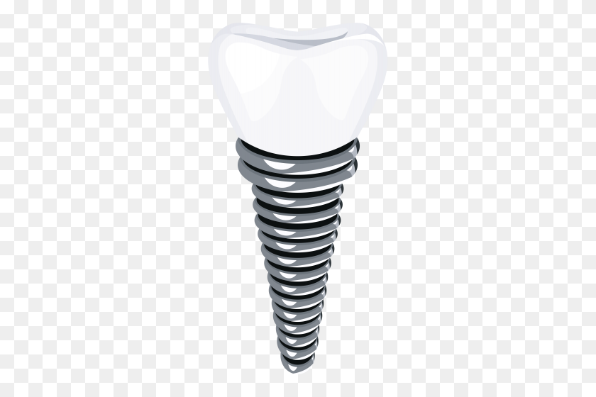 259x500 Dental Implant Png Clip Art - Table Clipart PNG