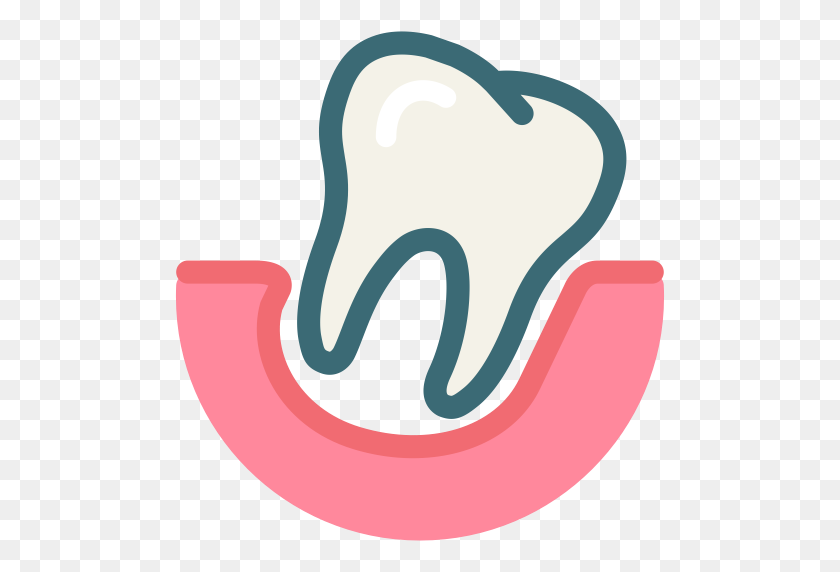 512x512 Dental Premium Color Símbolo Conjunto De Iconos Iconos Para Gratis - Dentista Png