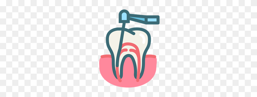 256x256 Odontología, Tratamiento Dental, Endodoncia, Dientes, Diente, Dental - Canal Clipart