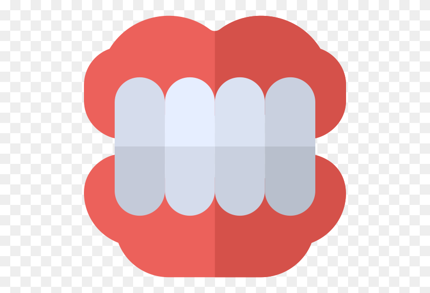 512x512 Denture Icon With Png And Vector Format For Free Unlimited - Dentures Clipart