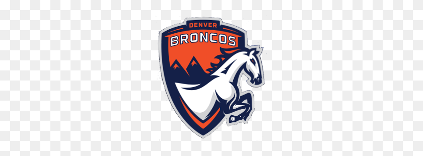 250x250 Denver Broncos Concepto De Logotipo De Deportes Logotipo De La Historia - Broncos Logotipo Png