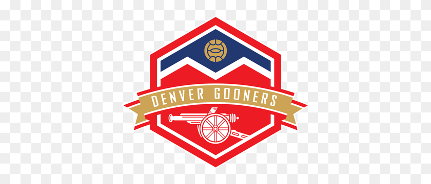 370x300 Denver Gooners - Arsenal Logo PNG
