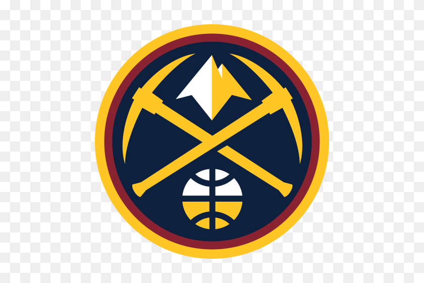 500x500 Denver Nuggets Basketball - Golden State Warriors Clipart
