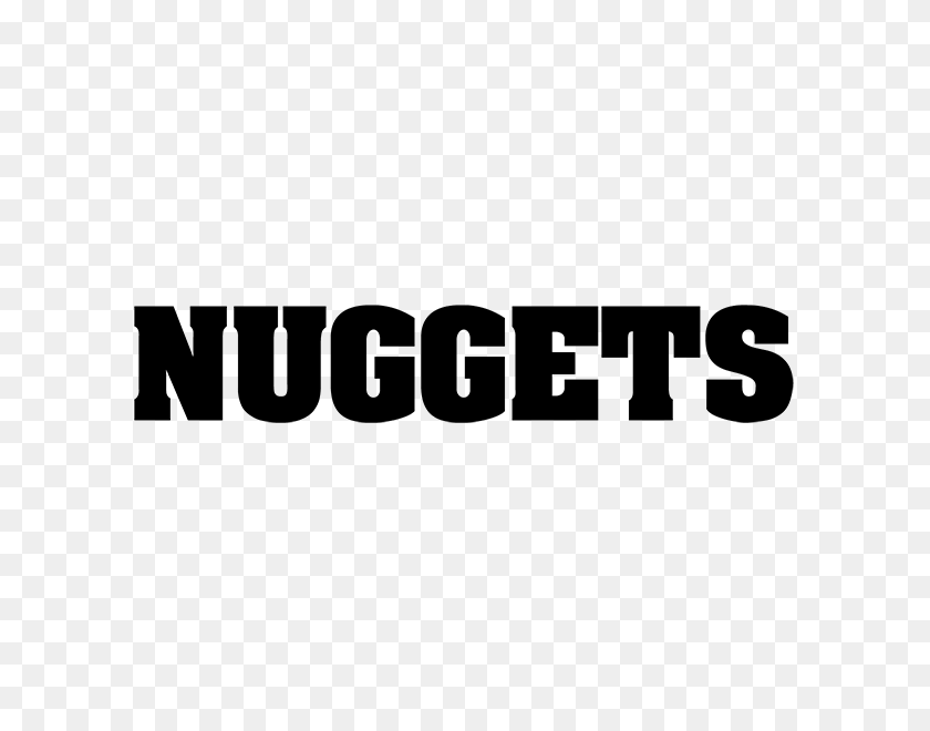600x600 Denver Nuggets Font Download - Denver Nuggets Logo PNG