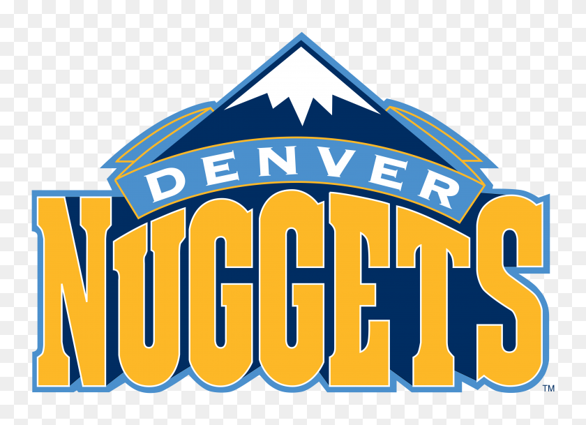 5000x3520 Denver Nuggets Logos Descargar - Denver Nuggets Logotipo Png