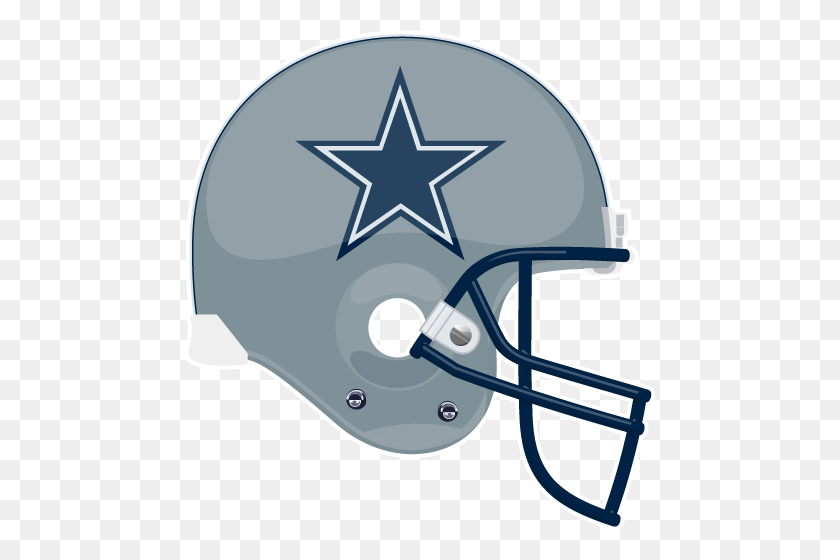 471x500 Денвер Оценил Лучший Шлем - Шлем Dallas Cowboys Png