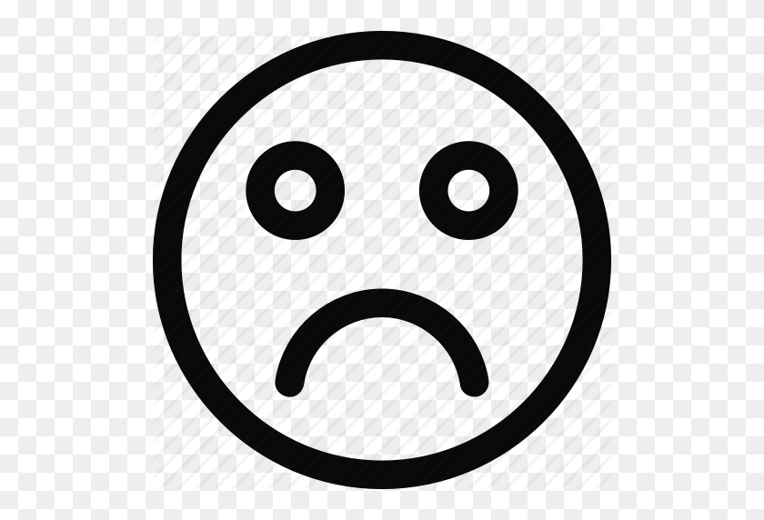 512x512 Deprimido, Emoji, Emoticon, Icono Triste Icono - Emoji Triste Png