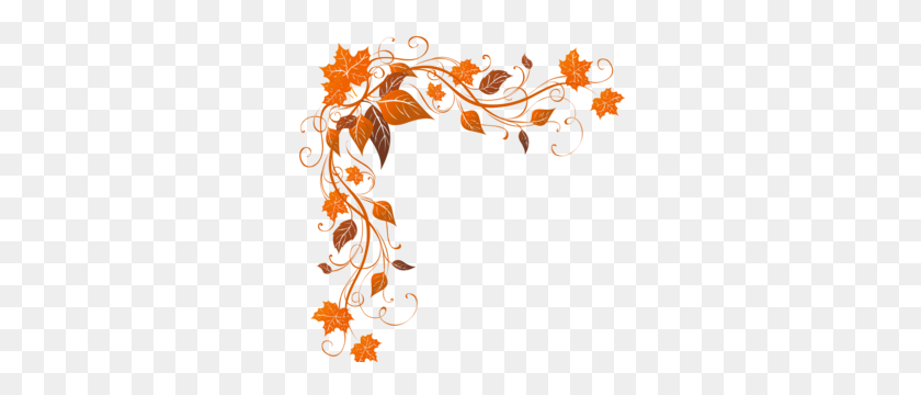 300x300 Derevia,zelen Vintage Images Autumn, Fall And Leaves - Fall Leaves Border Clip Art