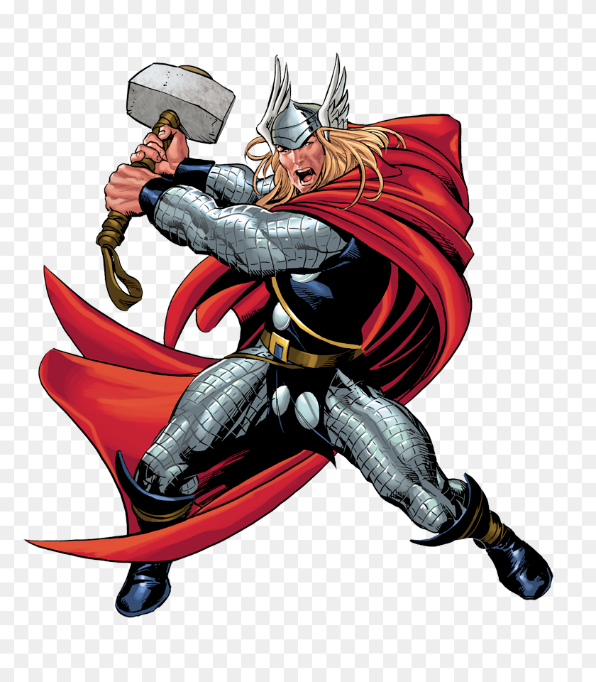 780x900 Desenho Thor Em Png Image - Thor Png