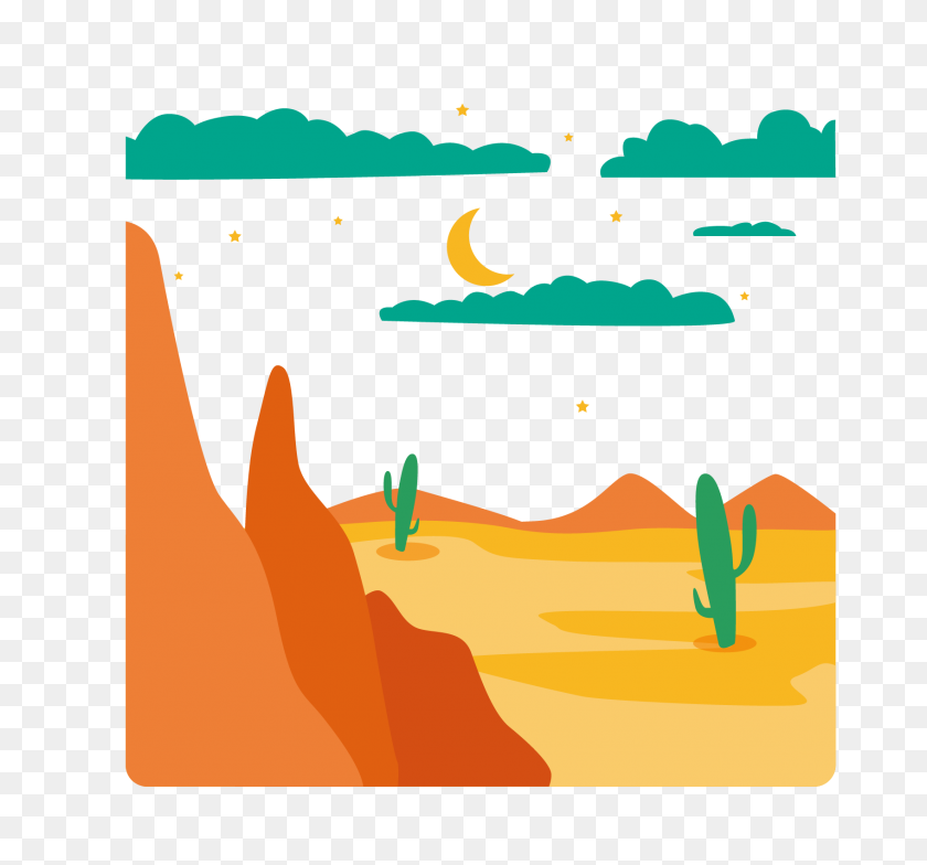 1694x1574 Desert Clipart Desert Mountain - Desert Clipart