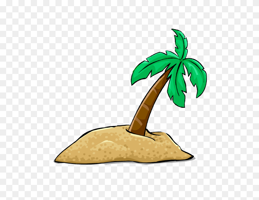594x589 Deserted Island Cliparts - Palm Tree Island Clipart