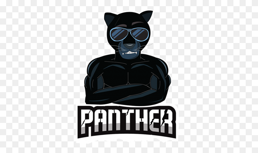 1280x720 Design A Professional Mascot Logo For You - Black Panther Mask PNG