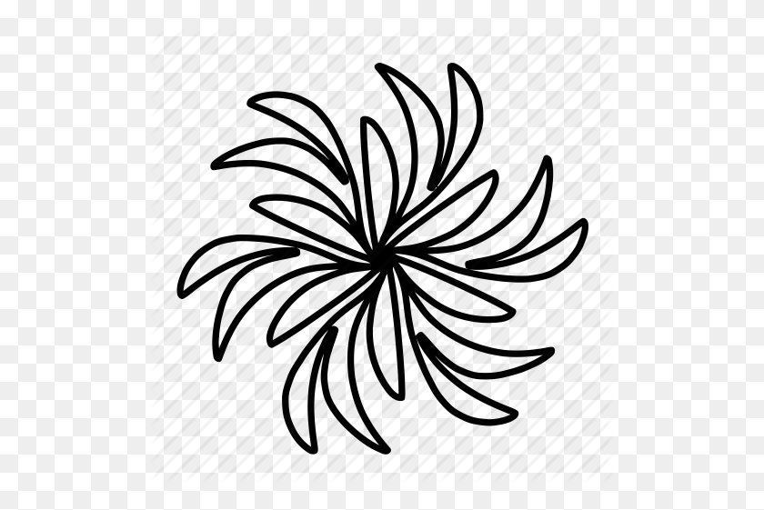 512x501 Design, Drawing, Floral, Flower, Flowers, Ornaments, Swirls Icon - Flower Drawing PNG