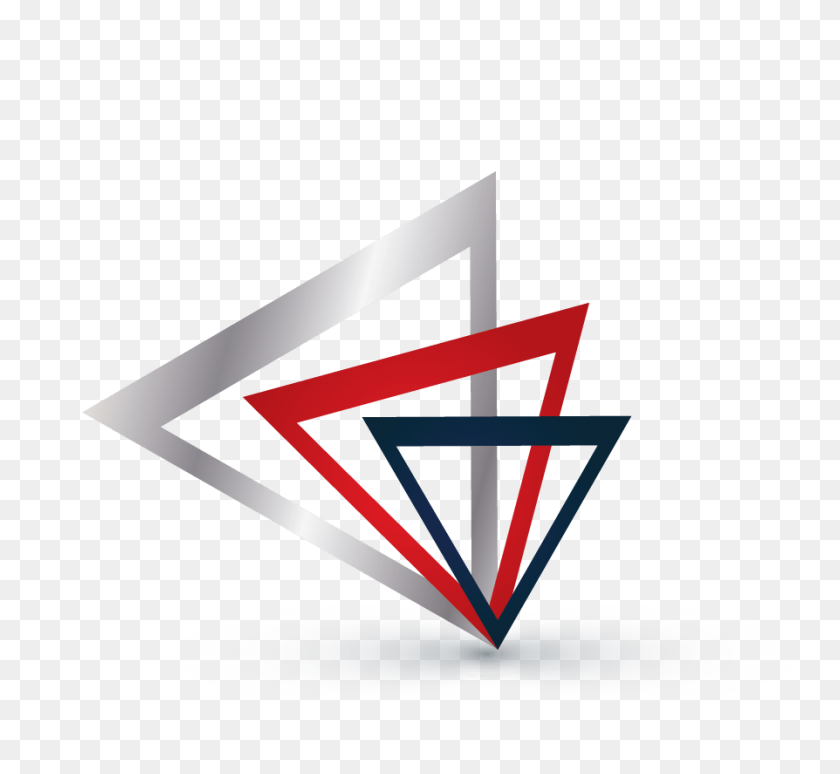 894x819 Дизайн Бесплатный Логотип Абстрактные Треугольники Онлайн Шаблон Логотипа - Дизайн Треугольников Png