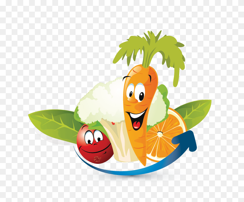 734x634 Design Free Logo Fruits Vegetables Online Logo Template - Veggies PNG
