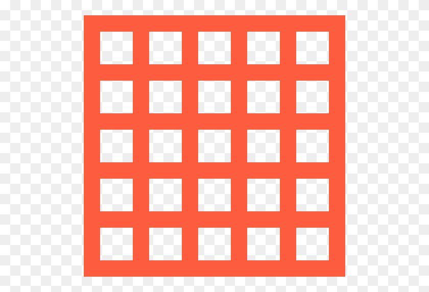 512x512 Design Grid Icon Png And Vector For Free Download - Grid Pattern PNG