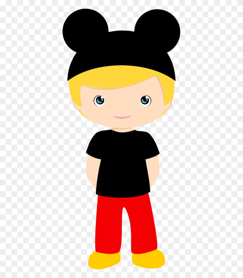 407x900 Design Mickey Mouse Images - Minnie Head Clipart