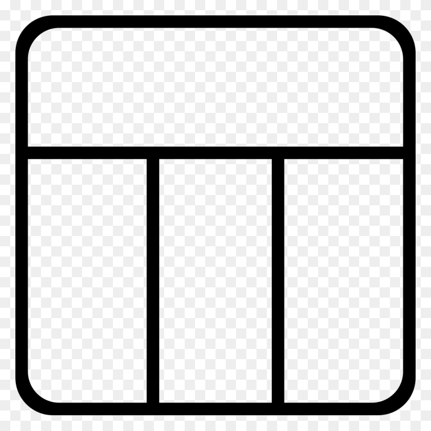 980x981 Design Structure Of A Grid With Columns In A Square Png Icon - Grid PNG