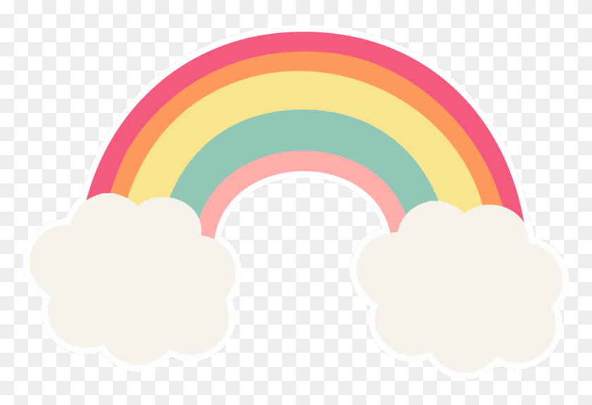 1318x870 Design Your Web - Rainbow Cloud Clipart