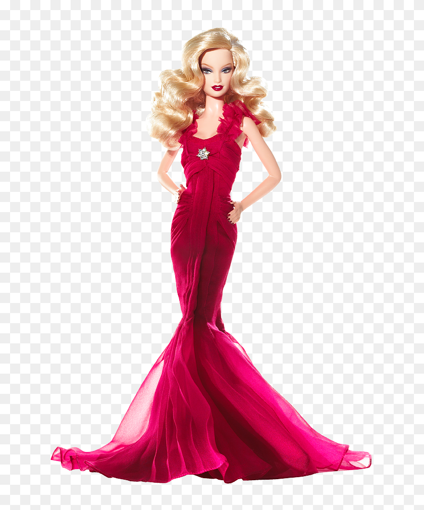 640x950 Designed - Barbie Doll PNG