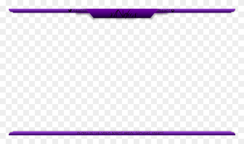 960x540 Дизайн - Twitch Overlay Png