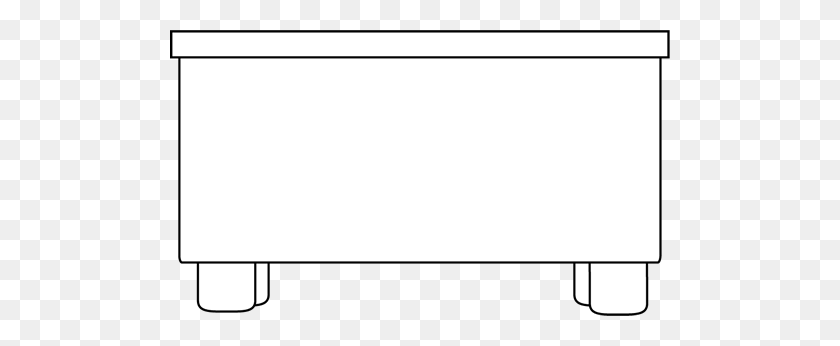 500x286 Escritorio Clipart - Teacher Table Clipart