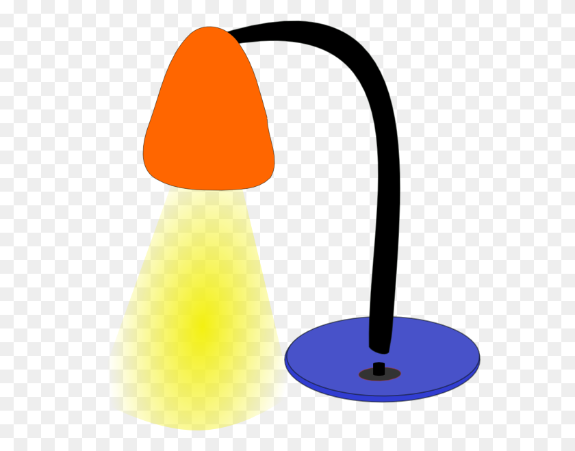 564x599 Desktop Lamp Clip Art Free Vector - Desktop Clipart