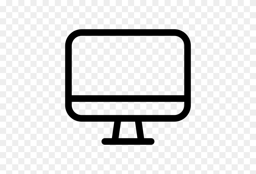 512x512 Desktop, Mac, Monitor, Screen Icon - Mac Desktop PNG